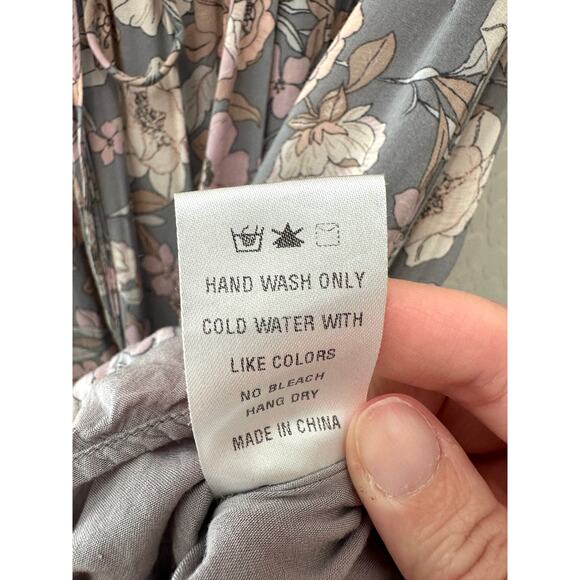 DRESS FORUM | Floral Tiered Midi Skirt Boho Cottagecore Romantic | Small - Picture 7 of 7